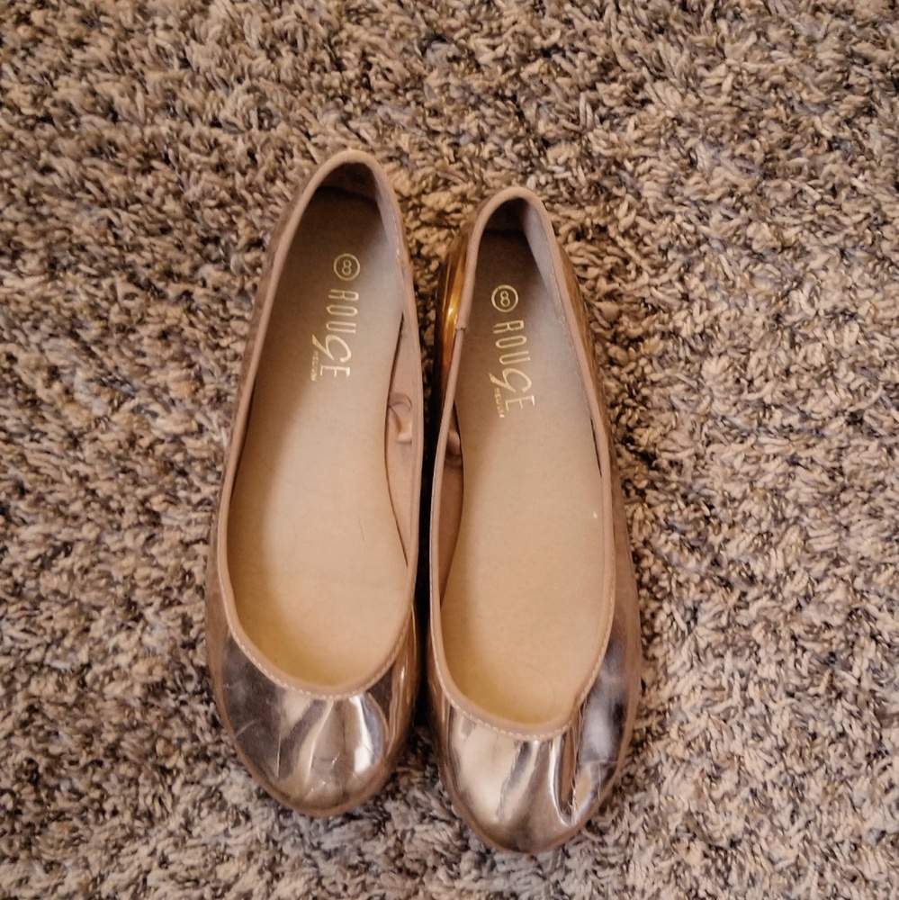 Rose Gold Flats